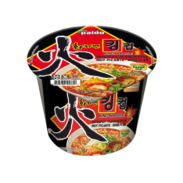 PALDO KING CUP NOODLE - HWA (HOT & SPICY)