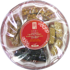 SIX FORTUNE ASSORTED CRUNCHY CANDIES