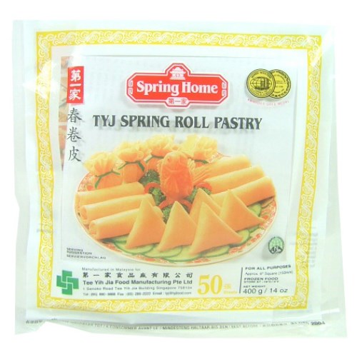 TEE YIH JIA SPRING ROLL PASTRY 6""