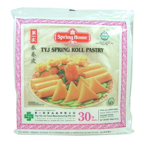 TEE YIH JIA SPRING ROLL PASTRY 10""