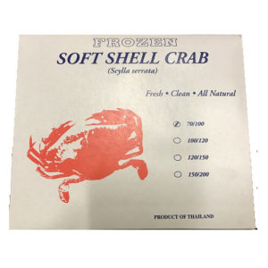 FROZEN SOFT SHELL CRAB (TH) 100/120G
